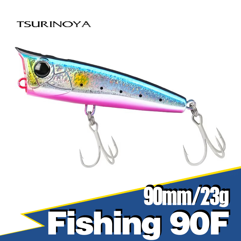 Fishing Lure Topwater - TSURINOYA 90mm 23g Topwater Popper Fishing