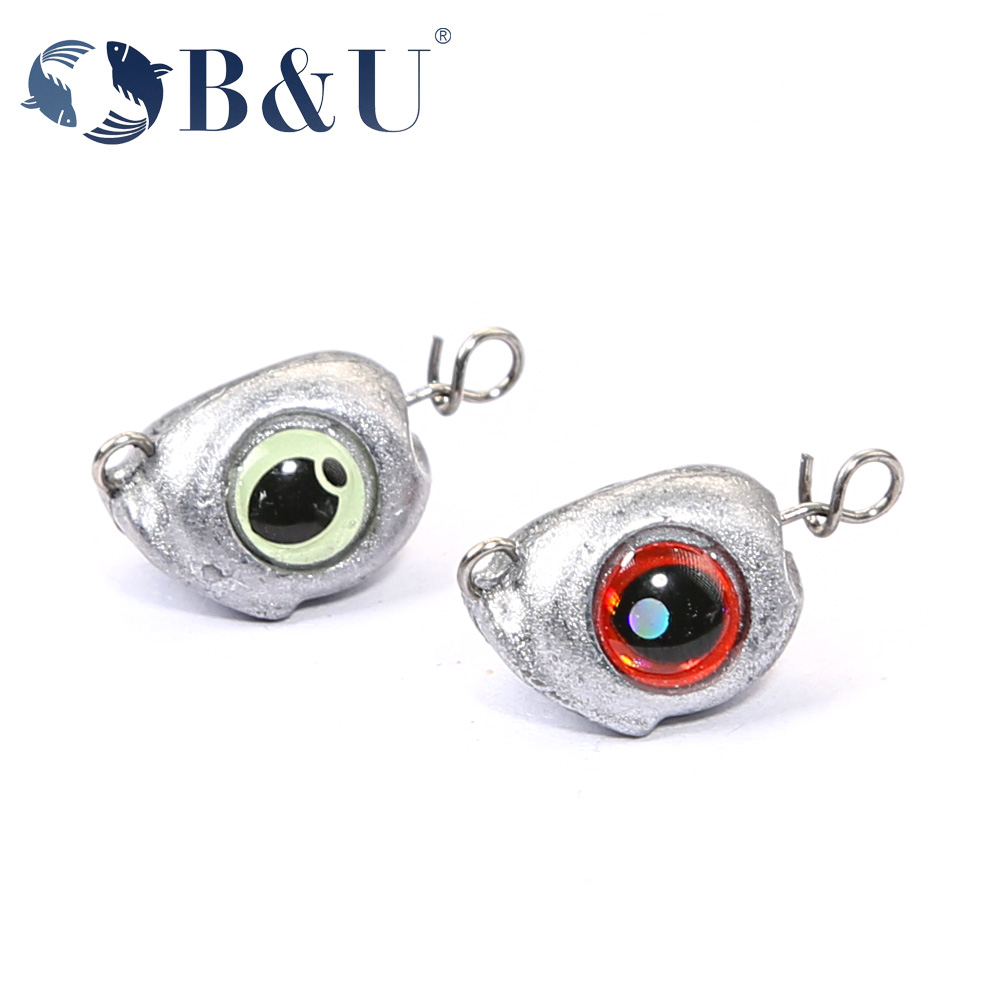 Fishing Lure Jig - B&U Swing Jig Head Cheburashka Sinker