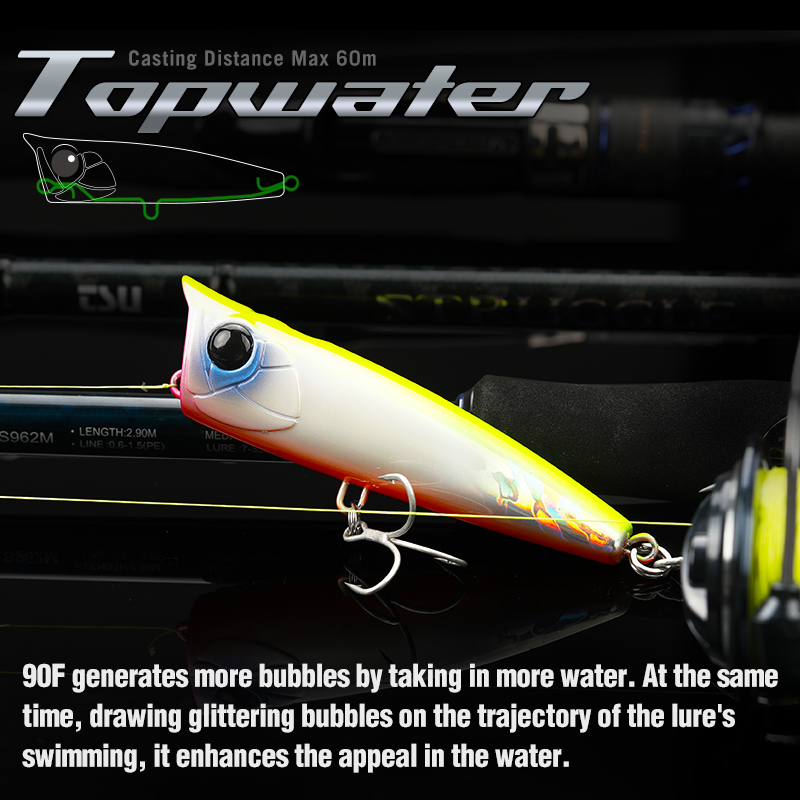 TSURINOYA 90mm 23g Topwater Po - Fishing Lure Topwater review and price