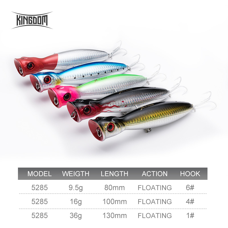 Kingdom Floating Popper Fishin - Fishing Lure Topwater review and price