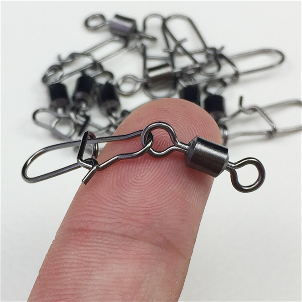 FISHINAPOT 30pcs/lot 2#-10# St - Fishing Lure Spinner review and price