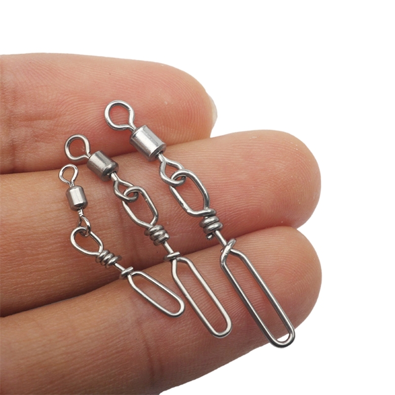 10Pcs Stainless Steel Quick Sn - Fishing Lure Kit review and price
