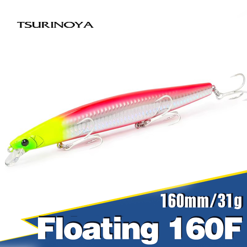 TSURINOYA 160F Floating Minnow - Fishing Lure Topwater review and price