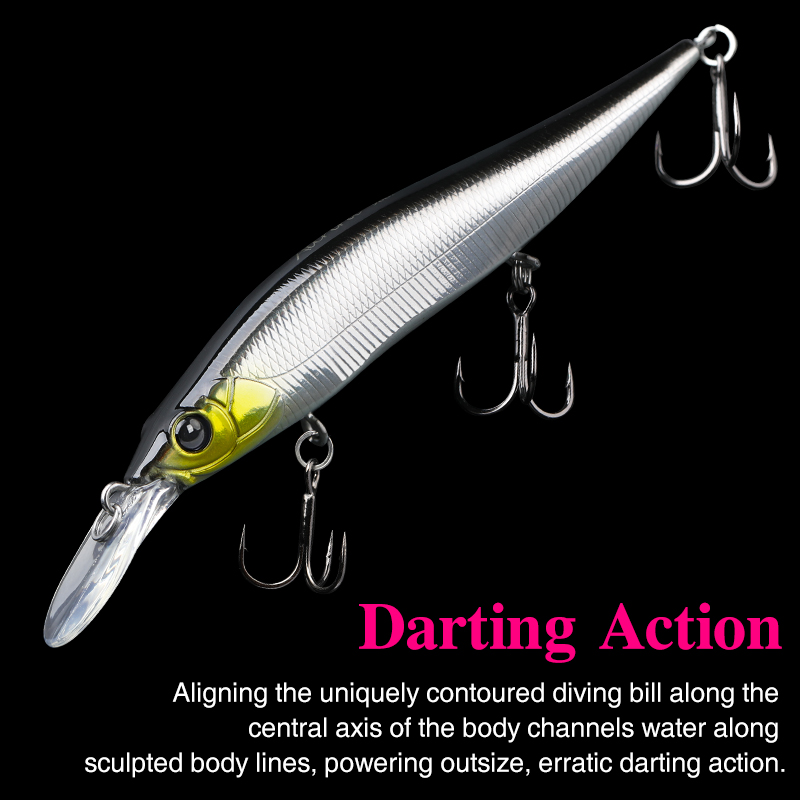 TSURINOYA Suspend Minnow AUROR - Fishing Lure Swimbait review and price