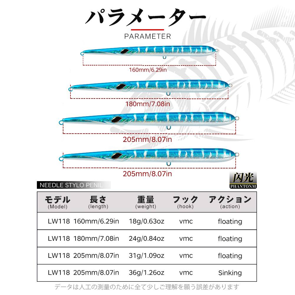 Hunthouse Stylo 160/180/205mm  - Fishing Lure Topwater review and price