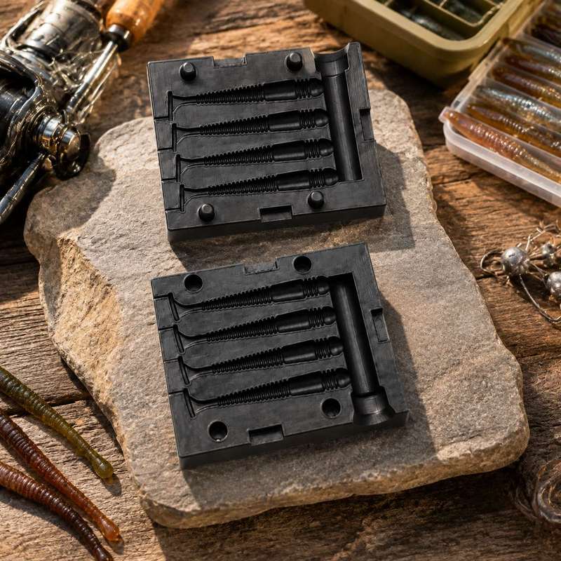 2 Inch Soft Bait Lure Mold DIY - Fishing Lure Making Kit review and price