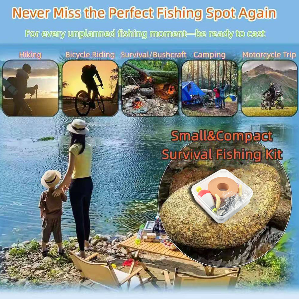 Portable Emergency Fishing Gea - Fishing Lure Making Kit review and price